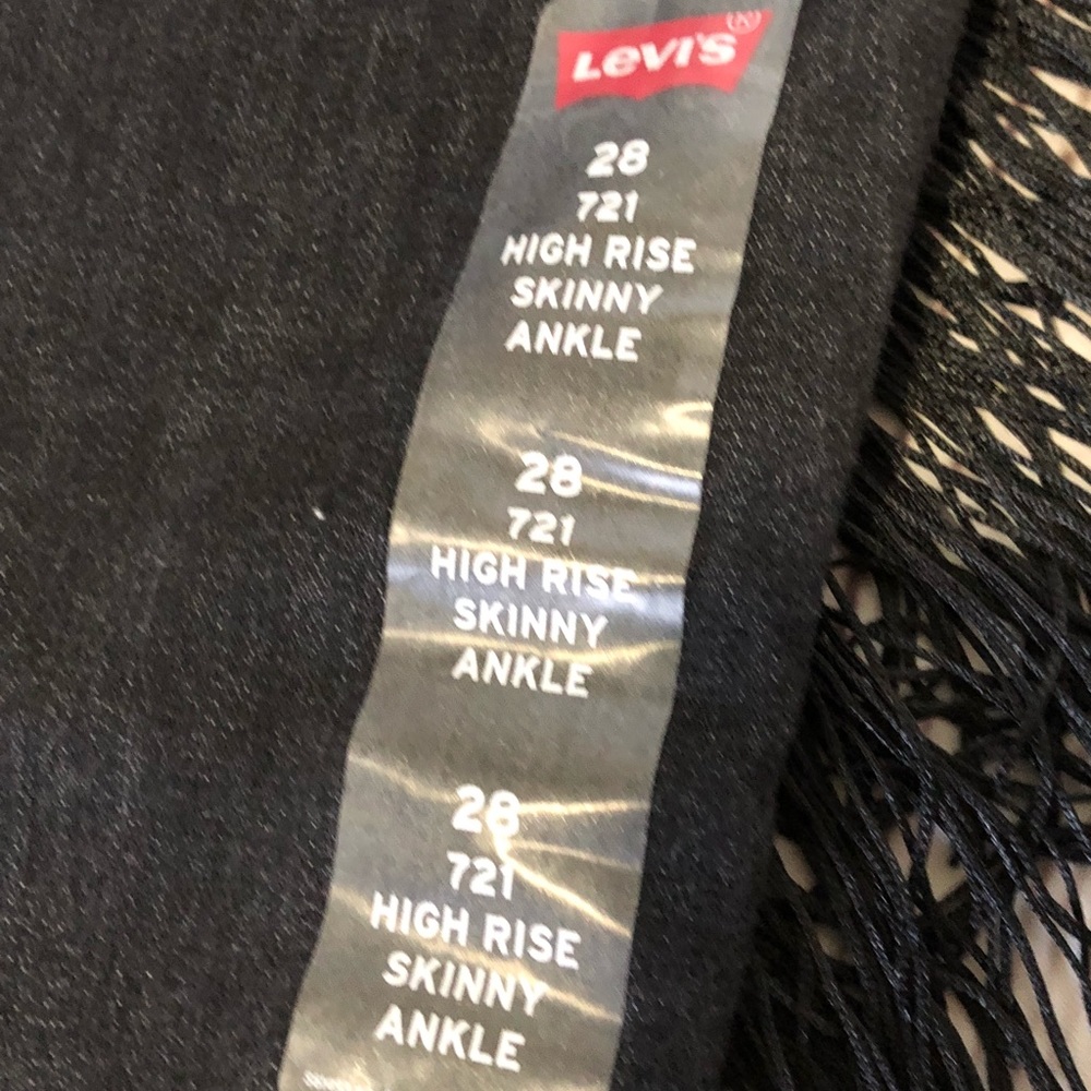 Levi’s 721 High Rise Skinny Ankle Jeans NWT - Picture 8 of 8